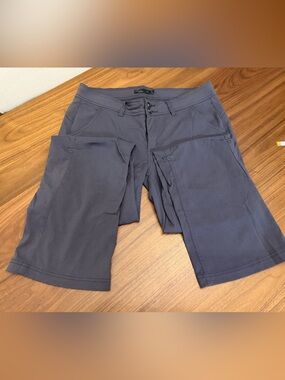 Prana Halle Pant Charcoal Gray 10 short